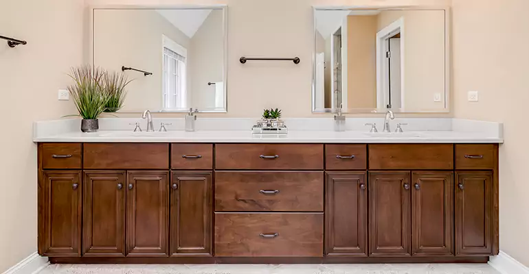 Bathroom Cabinet Renovation in Elysburg