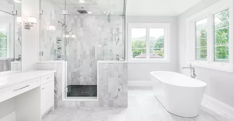 Full Shower Remodel in Aspers